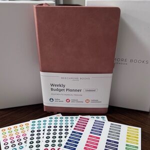Pink Weekly Budget Planner